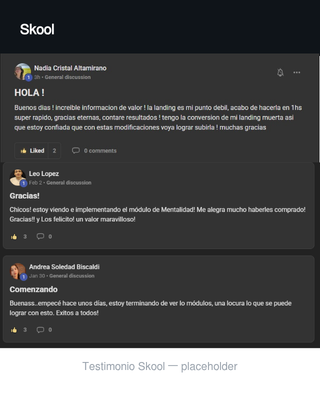 Testimonio de cliente